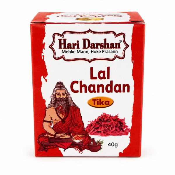 HARI DARSHAN WHITE CHANDAN TIKA – 40gm