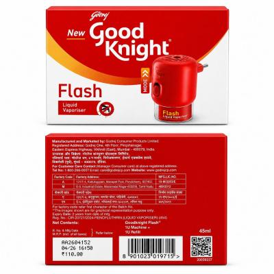 GODREJ GOOD KNIGHT FLASH LIQUID - 45ml