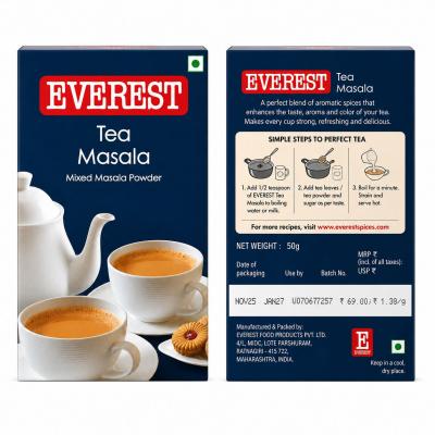 EVEREST TEA MASALA MIXED POWDER - 50g