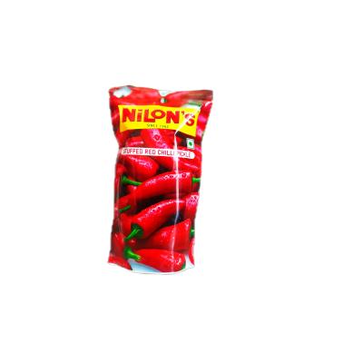 NILONS STUFFED RED CHILLI PICKL - 140g