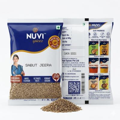 NUVI SPICEZ SABUT JEERA WHOLE CUMIN SEEDS - 100g