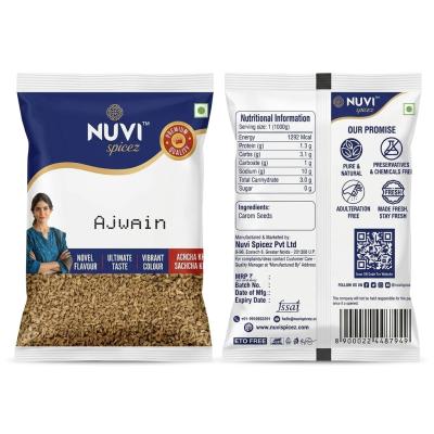 NUVI SPICEZ AJWAIN WHOLE CAROM SEEDS - 50g