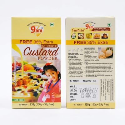 9AM BUTTER SCOTCH CUSTARD POWDER - 135g